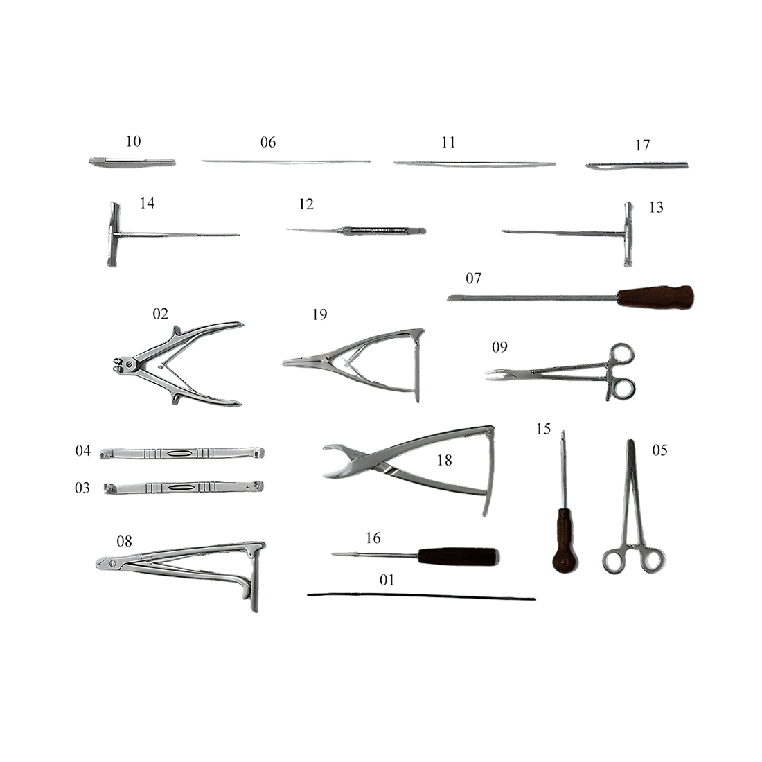 Set instrumen implan Trauma