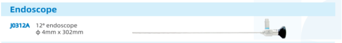 l Specification of Endoscope