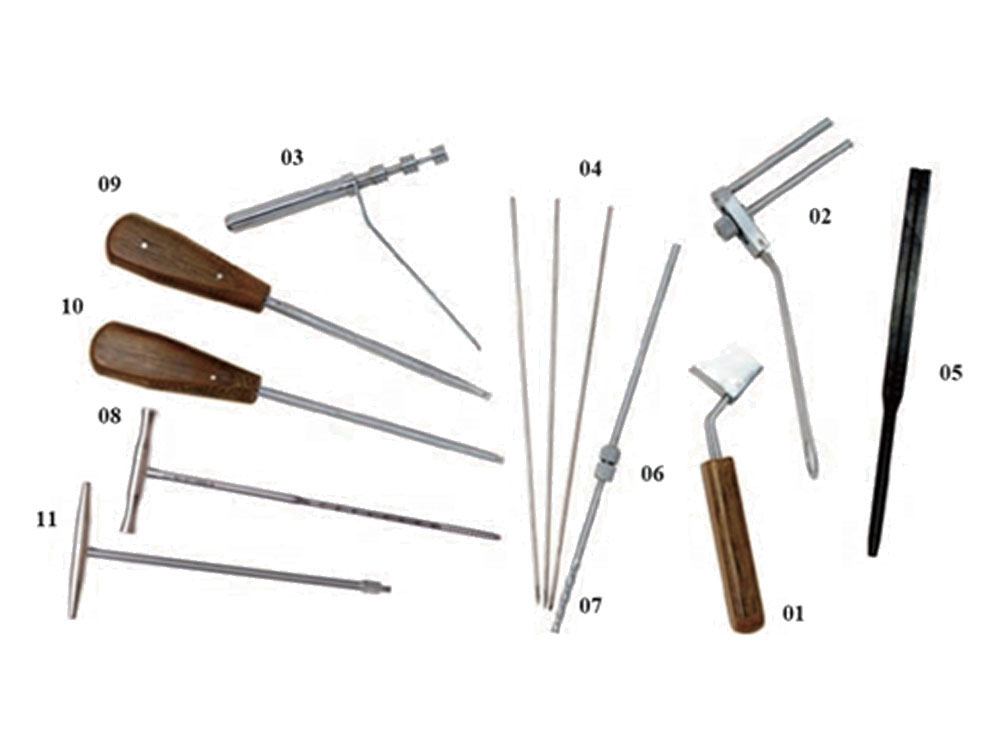 Set instrumen untuk sekrup canulated Cancellous (HB7.3)