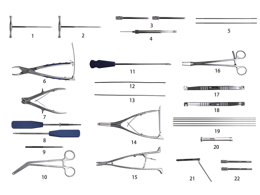 Set instrumen untuk sistem ortho-bridge (OBS) (fragmen besar)