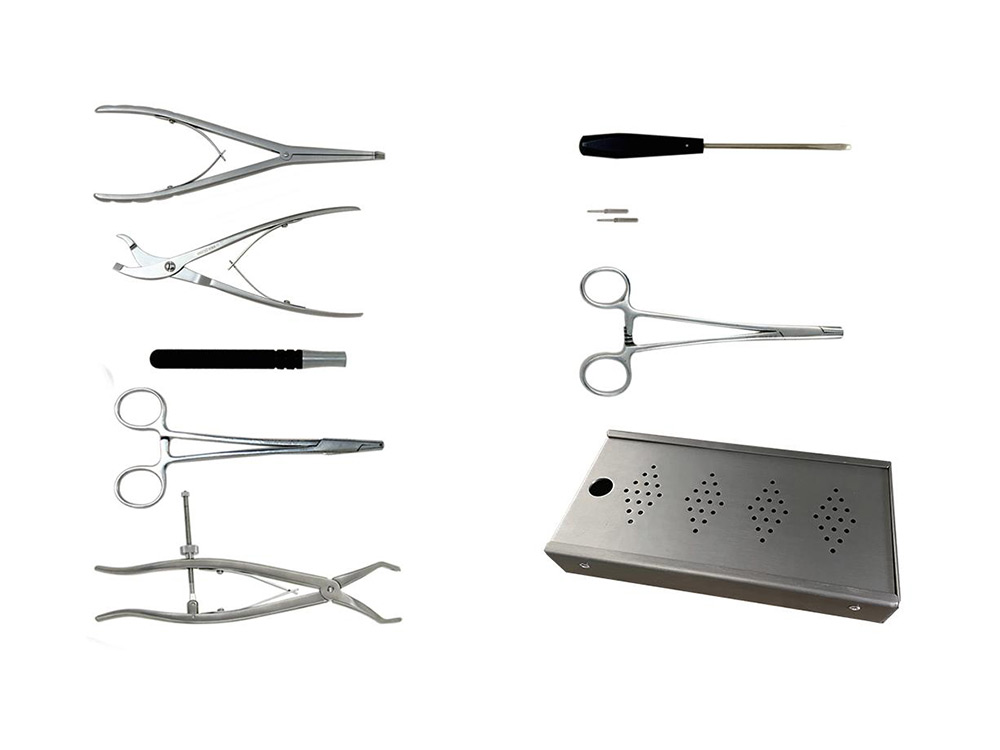 Instrument Set for Patellar Ring