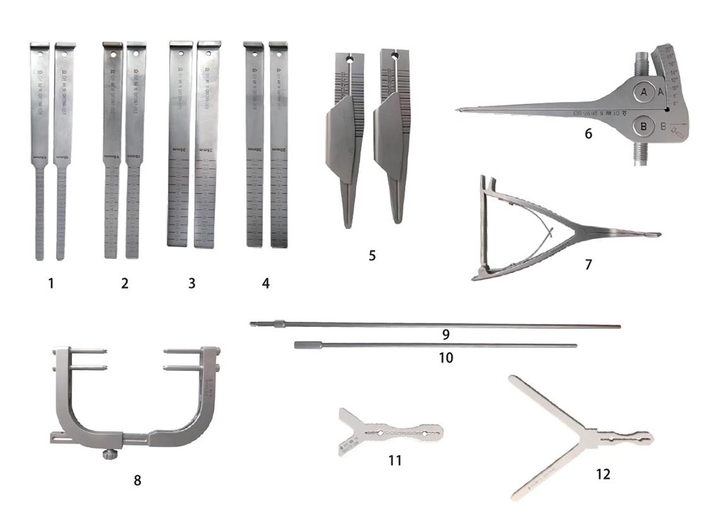 Set instrumen untuk ostebial tinggi (HTO)